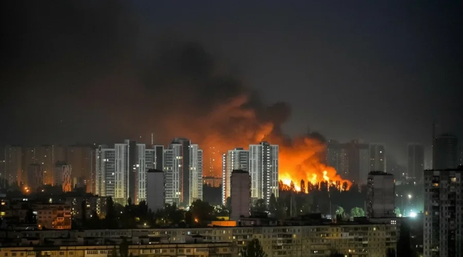 Escalating Tensions: Ukraine Endures Deadly Russian Barrage Amidst NATO Summit Preparations