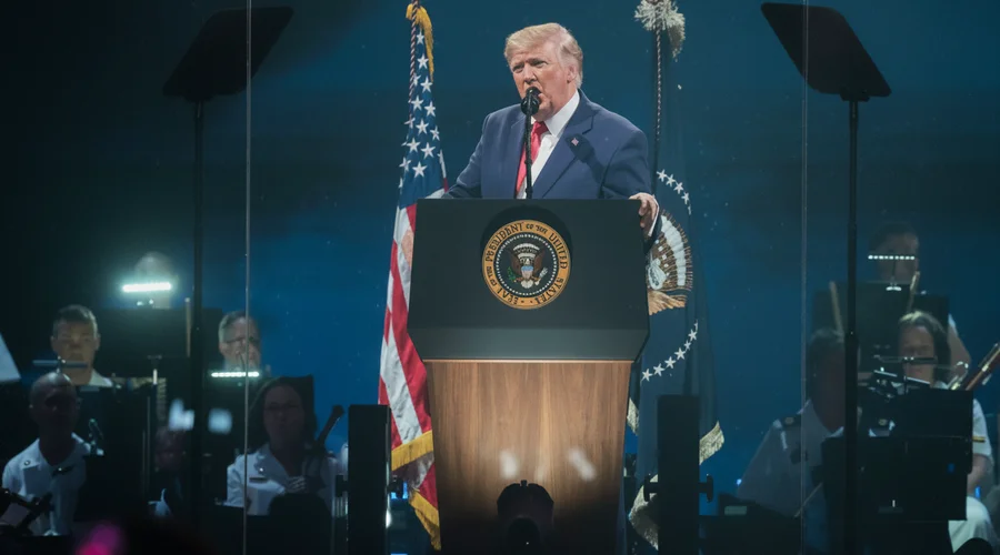 President Trump Commemorates 250th Anniversary Amidst Weather Delays