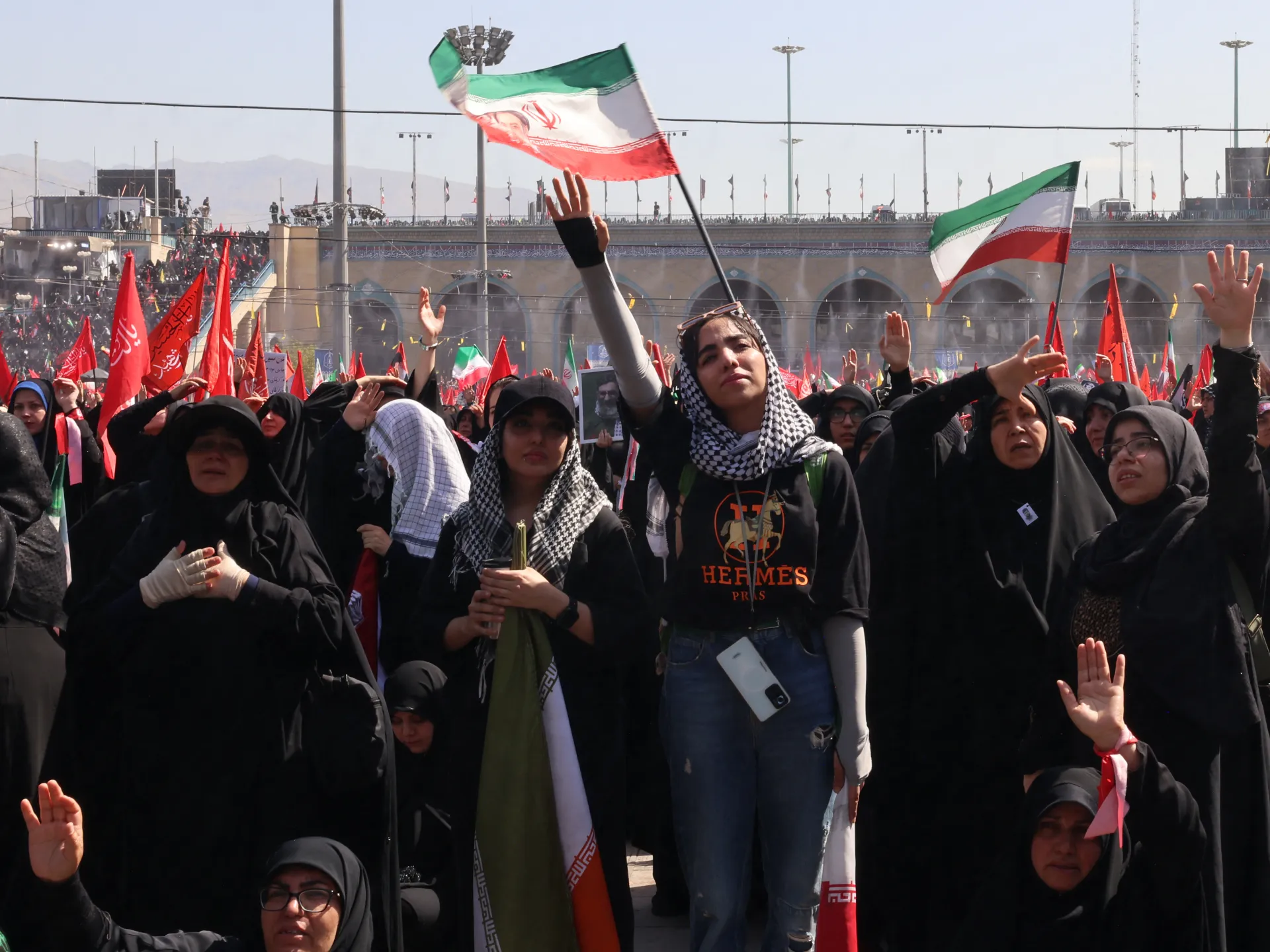 Vast Crowds Gather for Late Iranian Leader's Funeral Amidst International Tensions